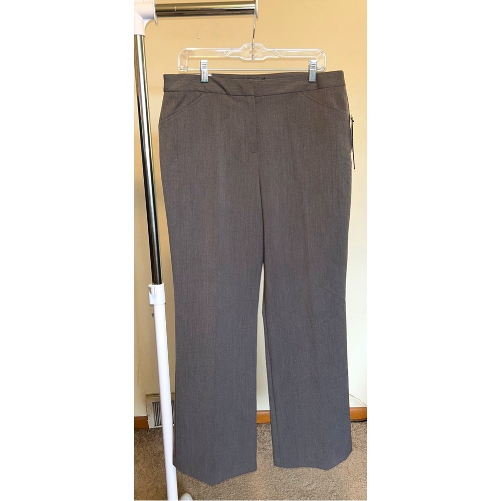 Nicole Miller Charcoal Colored Dress Pants Size 14
